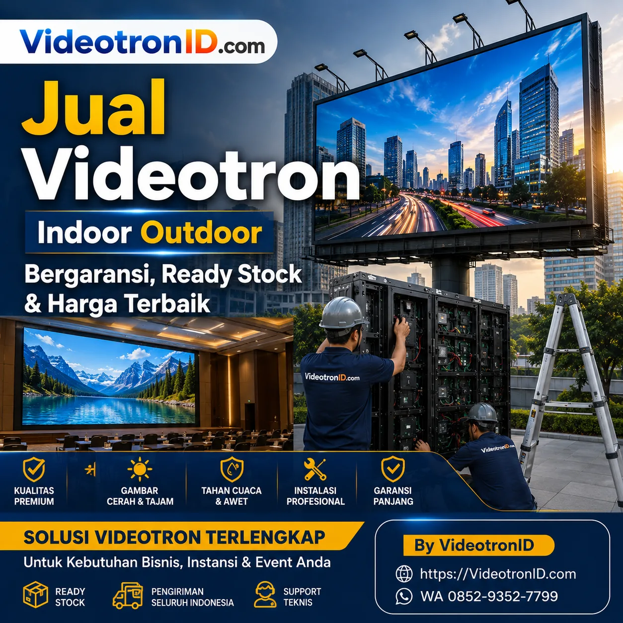 Jual Videotron Indoor Outdoor